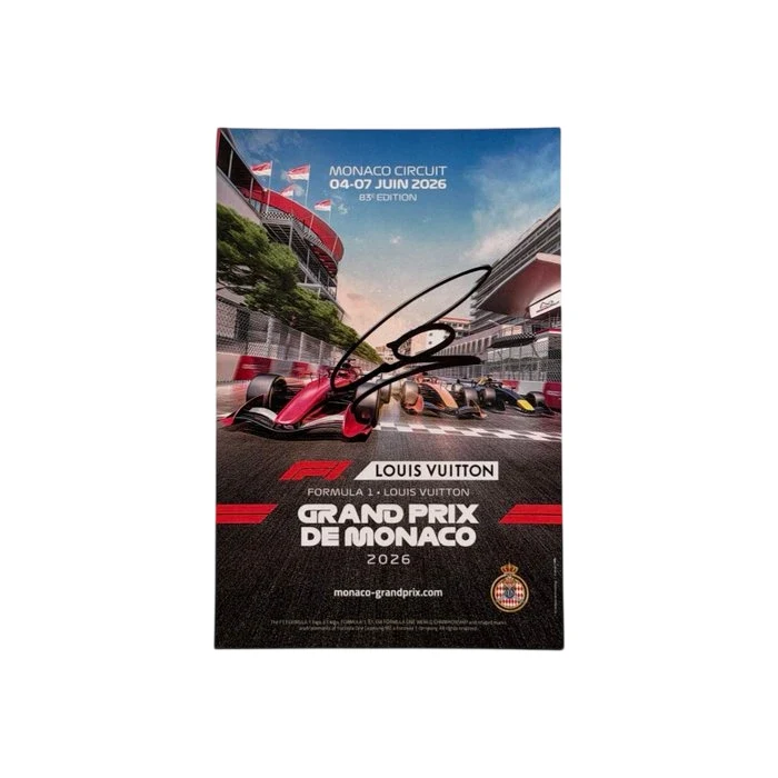 Formula 1 Louis Vuitton Monaco Grand Prix - Automobile Club de Monaco - Lewis Hamilton - 2026 - Poster