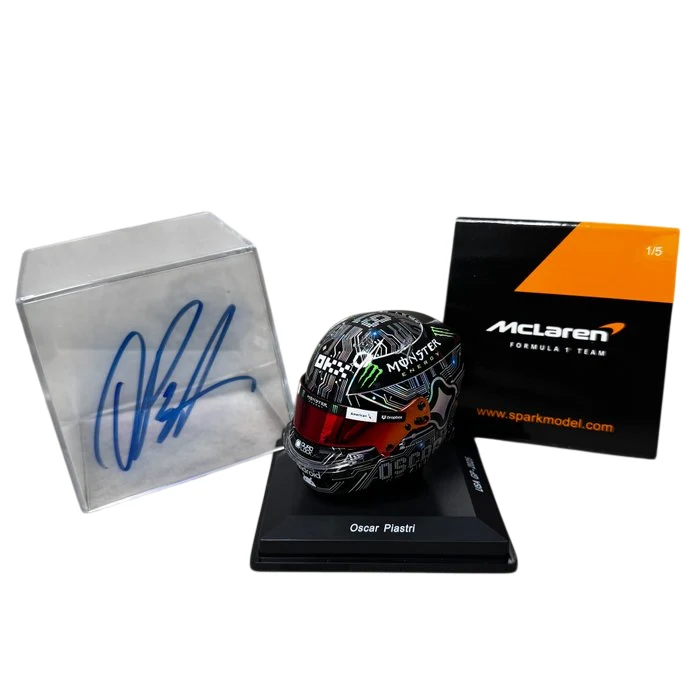 Mclaren - GP USA - Oscar piastri  - 2025 USA GP - 2025 - 1:5 scale helmet